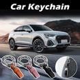 thumbnail image 3 of Creative Metal Leather Key Chains Rings Keychains Car Keyring Keychain Holder △. R0A5, 3 of 8