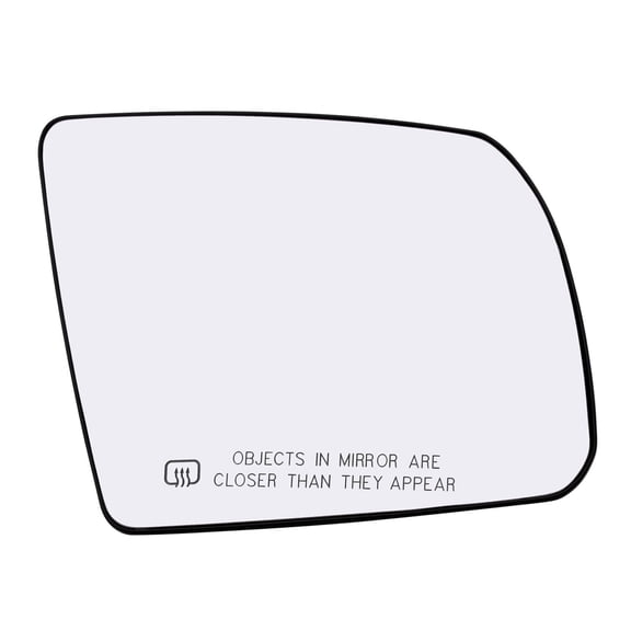 Rugged TUFF Passenger Side Mirror Glass Replacement for 2007-2020 Toyota Tundra 2008-2017 Sequoia (Heat Defrost)