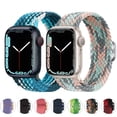 thumbnail image 2 of Correa de bucle trenzado para Apple watch, pulsera elástica Solo para iWatch series 7 se 3 6 Ultra 8, 44mm, 40mm, 45mm, 41mm, 42mm, 38mm, 49mm, 2 of 4