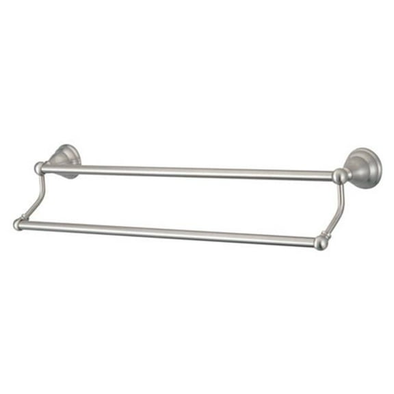 Royale 18 in. Dual Towel Bar, Satin Nickel