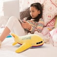 thumbnail image 3 of 40cm Large Airplane Plush Toy Kids Sleeping Back Cushion Soft, 3 of 3