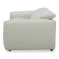 thumbnail image 4 of Moe's Home Collection Eli Power Recliner Sofa Warm White Fabric Sofas, 4 of 4