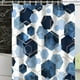 thumbnail image 4 of Cortina de baño impermeable con decoración de arte geométrico, juegos de cortinas de ducha de tela abstracta para decoración del hogar, 4 of 5