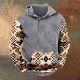 thumbnail image 2 of My Items Black Zipper Hoodie Men Graphic Military Hoodies For Men Vintage Mens Hoodie Fall Mens Oversized Hoodies Graphic Mens Lightweight Hoodies Casual, 2 of 3