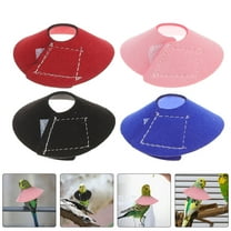 NIAIZEK Adjustable Soft Protective Neck Cone for Birds 4Pcs Injury Prevention Collar Pet Recovery
