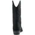 thumbnail image 7 of Pennysue Women's Western Cowboy Boots Black Mid-Calf Pointed Toe Booties For Girl 6.5M, 7 of 7