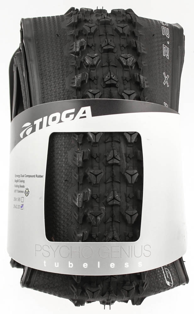 Paire De Pneus VTT Vintage Tioga Psycho K & TT - 26x1.95 - Années 90 - Pour Déco