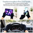 thumbnail image 4 of Bocaoying 5-Piece Winter Hat Scarf Gloves Set for Men and Women, Fleece Lined Beanie & Touchscreen Gloves with Warm Sock, Cold Weather Unisex Accessories, 4 of 7
