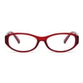 thumbnail image 2 of Gafas de bloqueo de luz azul LJCZKA con montura ovalada para mujer, 2 of 8