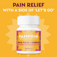 thumbnail image 3 of Pamprin Maximum Strength Pain + Energy Menstrual Pain Relief Caplets, 24 Ct, 3 of 7