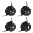 thumbnail image 4 of 2 Paires Roues de Réparation de Valise Roues de Remplacement pour Bagage Accessoires de Bagage, 4 of 8