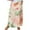 J, variant on Luxalzxs Floral Maxi Skirt for Women Trendy Summer High Waisted Ankle Length Skirt Vintage Flowy A Line Bohemian Beach Skirts