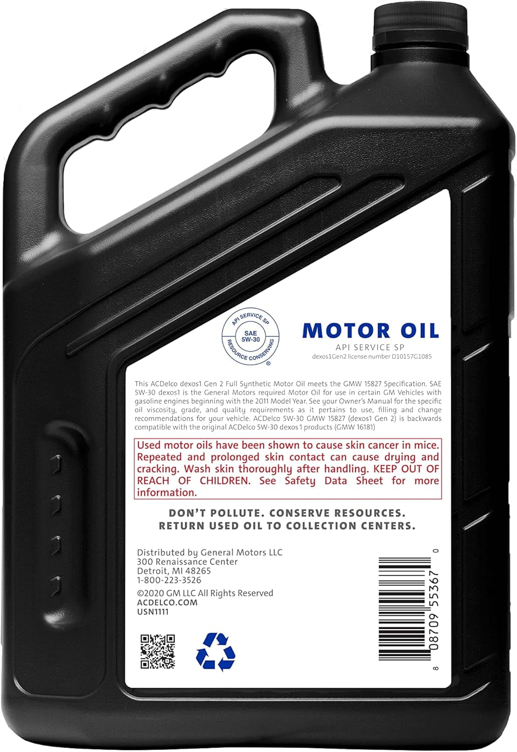 ACDelco GM Original Equipment 10-9330 (19432322) dexos™1 GEN 3