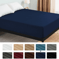 thumbnail image 1 of Subrtex Fitted Bed Sheets Premium Microfiber, Breathable, Soft-Wrinkle, Fade & Stain Resistant Mattress Cover, 1 of 5