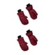 thumbnail image 4 of Eigraketly Niños Esquí Manoplas Universal Color sólido Niños pequeños Manopla Niños Niñas Deporte al aire libre Invierno Manopla Ropa Rojo 2piezas, 4 of 6