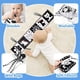 thumbnail image 3 of Baby Soft Cloth Books Toys Black And White High Contrast Soft Cloth Book Sensory Baby Toys For Early Education Tummy Time Newborn Infant Boys Girls, 3 of 4