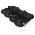 thumbnail image 1 of Dog Shoes Boots Waterproof Shoes for Dogs with Reflective Strap Rugged -Slip Sole Pet Paw Protectors 4 PCS, 1 of 7