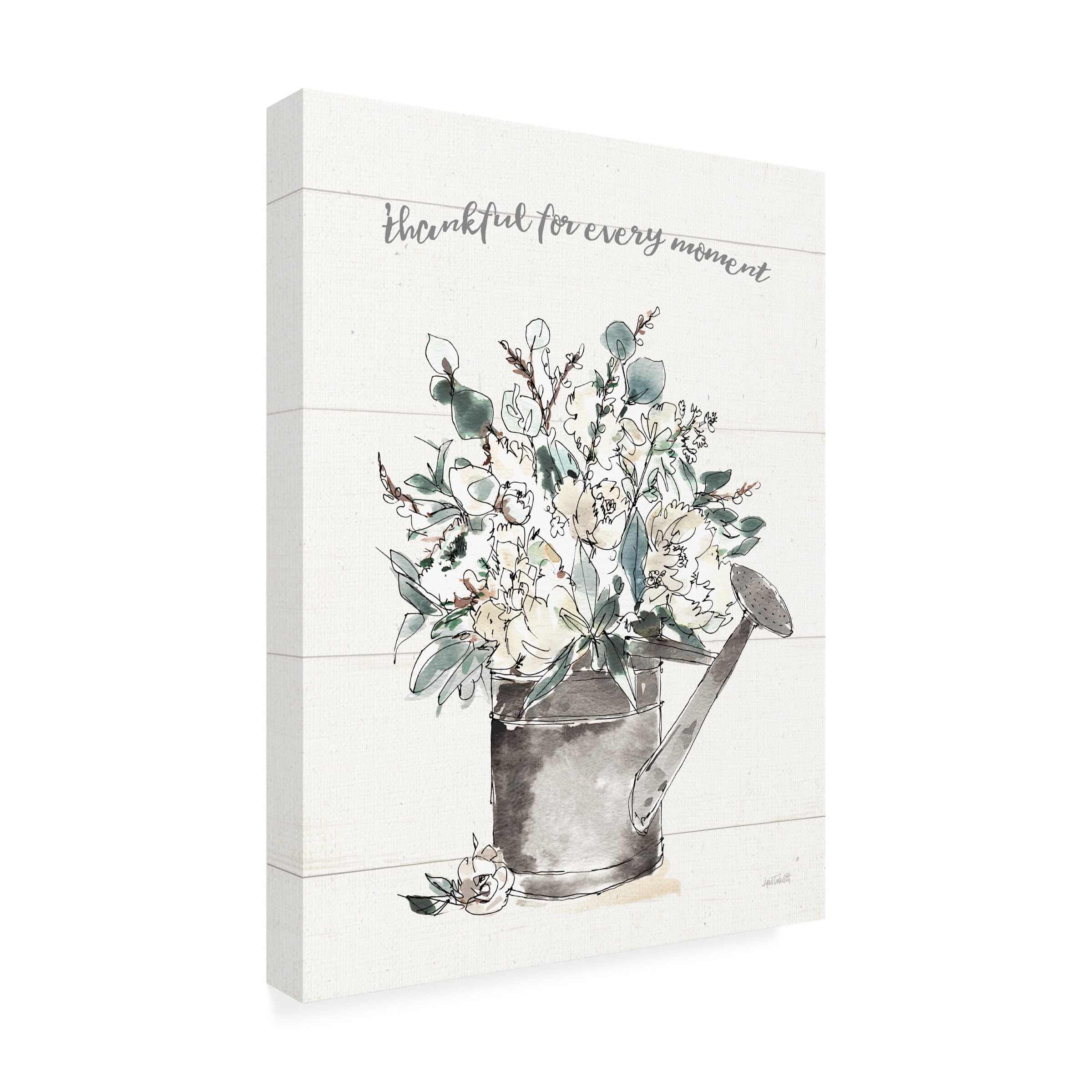 Anne Tavoletti 'Modern Farmhouse IV Thankful' Canvas Art