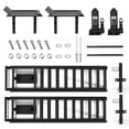 thumbnail image 5 of Hydraulic Car Ramps with wheel, 2 Pack Car Ramp High Lift, 11000LBS Automotive Truck Cars Service Ramps, Low Profile Oil Change Ramps with Support Jack for Car Truck Trailer Garage Repair (Black), 5 of 7