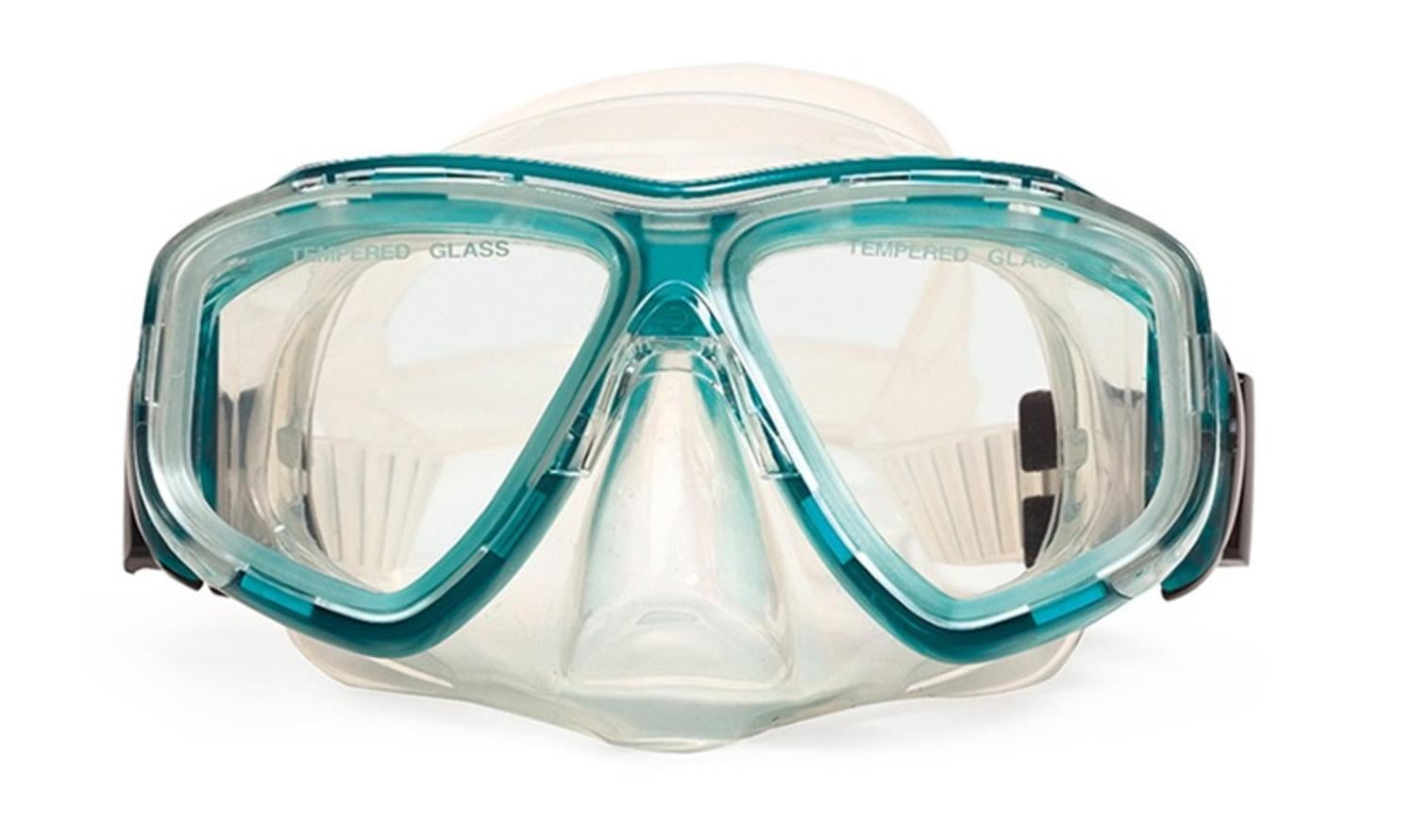 5.5" Newport Green Pro Mask Swimming Pool Accessory for Teen/ Adults