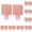 Pink*10, variant on Zoxiy 2Pcs Self-Adhesive Pen Loop,Adhesive PU Leather Pen Holder Loops,Multi Color Adhesive Pen Clip,Perfect For Most Notebooks,Journals,Planners,And Hardcover Books,Office Supplies,Pink