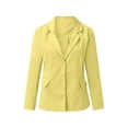 thumbnail image 4 of Cindysus Womens Blazer Jackets Open Front Cardigan Long Sleeve Jacket Casual Office Blazers, 4 of 7