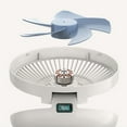 Workbench UltraQuiet Portable Hand Fan Desktop Wall Mounted Fan Outdoor USB Portable Folding