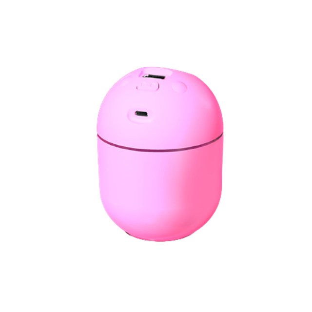 CAROOTU Portable Mini Humidifier Cute Creatives Shape Super Quiet Humidifier for Bedroom Home Office