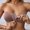 Brown, variant on Women's Comfortable And Stylish Front Closure Bra With Multiple Of Hooks For Everyday Wear