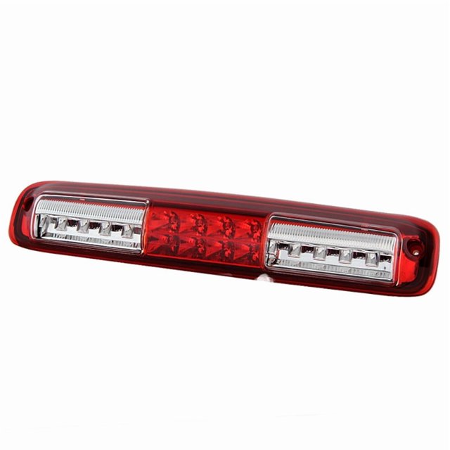 Xtune Lumière Stop Center High Mount 9024962 LED; Lentille Rouge/transparente; Ampoule Claire; Boîtier Chromé