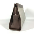 thumbnail image 3 of Pre-Owned BVLGARI Bvlgari logo bag pouch second canvas leather men women gray (Good), 3 of 15
