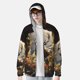 thumbnail image 2 of Balery Enchanted Deer In Cave Sudadera ligera de manga larga con capucha y protección solar UPF 50+ para hombre y mujer, ideal para pesca y running-Medium, 2 of 7