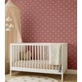 thumbnail image 5 of S4Sassy Peel & Stick Vinyl Wallpaper, Chic Polka Dot Print Wallpaper Contact Paper Waterproof - Brown, 25"x120" ,Removable Wall Covering for Kids room wall decor, Baby Room, Playroom, 5 of 9