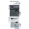 Professional Digital DJ Mixer Console 4 Channel Audio Mixer with USB