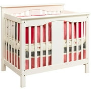 Baby Mod Roxanne 2-in-1 Convertible Crib Antique White
