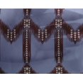 thumbnail image 4 of oneOone Georgette Viscose Fabric Chevron Ikat Print Fabric By The Yard 42 Inch Wide, 4 of 4