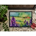 thumbnail image 3 of Carolines Treasures DAC1688JMAT 24 x 36 in. Unisex Jersey Violet in Watercolor Indoor or Outdoor Mat, 3 of 5