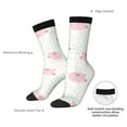 thumbnail image 2 of Yiaed Cute Pigs Print Great elasticity Crew Socks Sports socks for Men and Women, 2 of 5