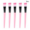 thumbnail image 3 of Facial Brush Simple Comfortable Applicator Tool Practical Girl Tools Makeup Accessories with Plastic Handle for Home Salon Using Pink+Black 03, 3 of 6