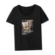thumbnail image 4 of Camiseta para mujer Camiseta de cuello redondo transpirable de verano para la playa Día de San Valentín XL, 4 of 7