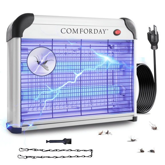 Comforday 20W Pest Insect Bug Zapper and Electric Indoor and Outdoor Mosquito Repellent