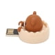thumbnail image 3 of Memoria USB de dibujos animados Bling Bling oso pardo 32 GB, 3 of 12