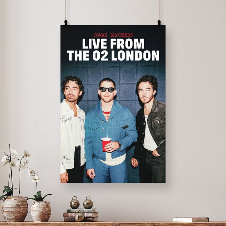 Jonas Brothers Live From The 02 London Size 24''x36'' - Kiloa