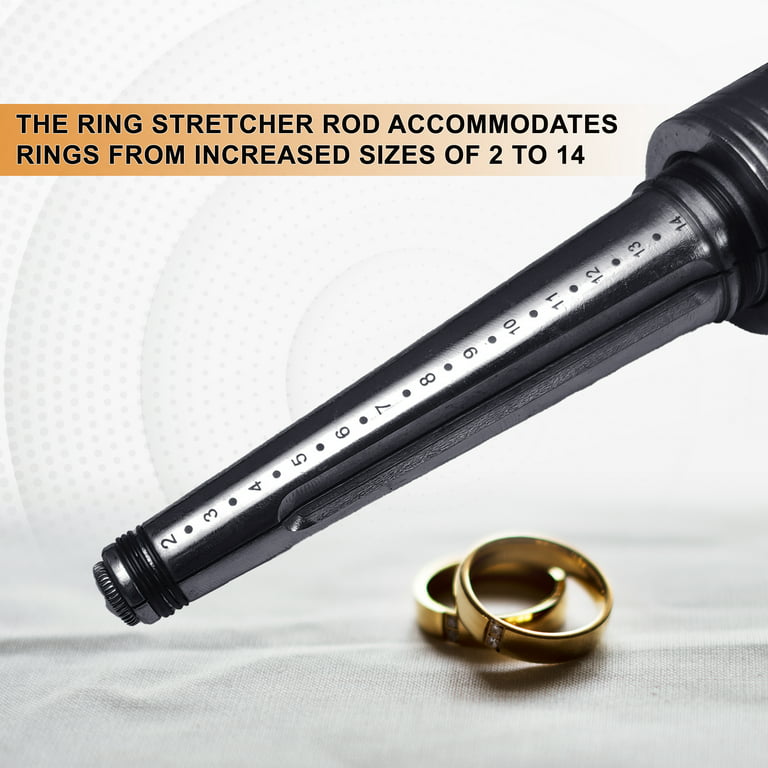 2-14 Manual Ring Stretcher Size Expander Enlarger Enlarging Machine Jewelry  Tool 