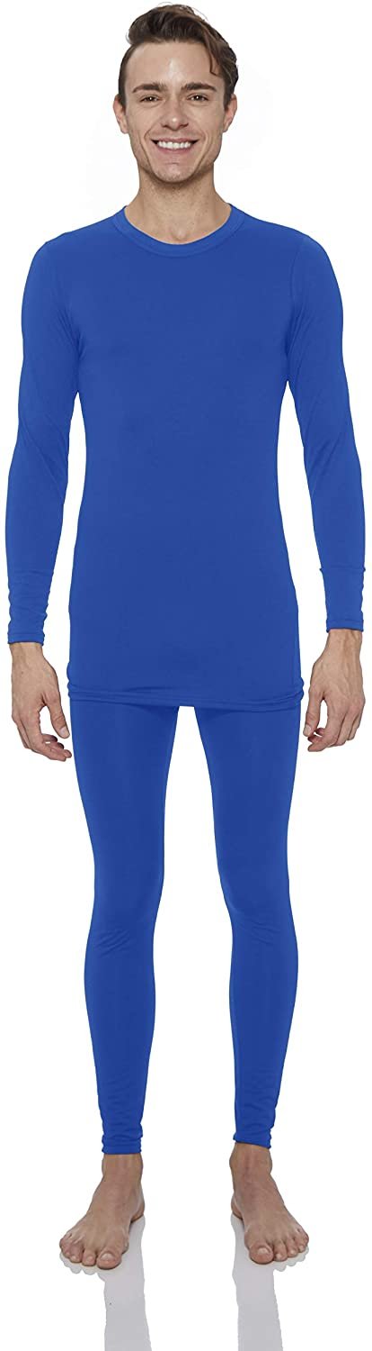 Rocky Thermal Underwear for Men Fleece Lined Thermals Mens Base Layer Long John Set