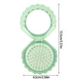 thumbnail image 3 of Air Cushioned Comb Folding Hair Brush Compactly ABS Plastic Comb For Travel Home Office, 3 of 8