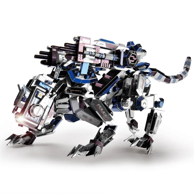 Lttoisl 3D Metal Puzzle, Mechanical Flying Tiger Metal Model Brain Kits, DIY Lot R8