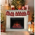 thumbnail image 4 of Christmas Advent Calendar Bags Set,24 Pcs Reusable Burlap Drawstring Gift Bags with Rope and Clips,Perfect for DIY Countdown Calendar,Xmas Home Decor,Holiday Party Favors,and Candy Treat Storage, 4 of 6