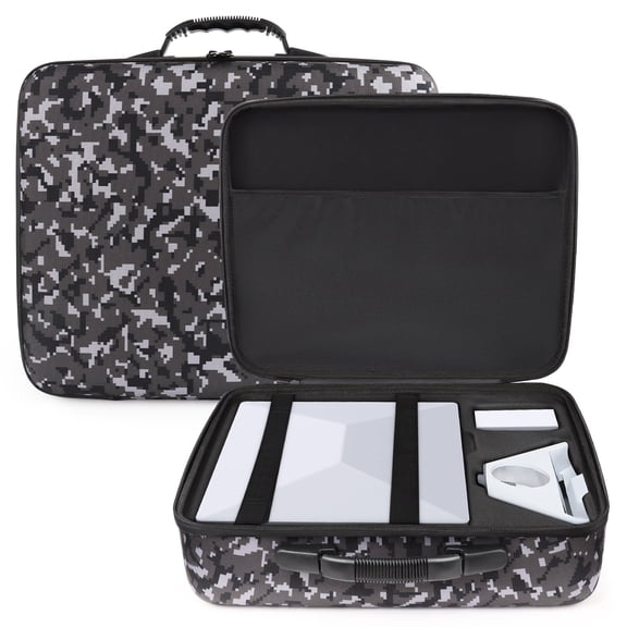 Starlink Mini Case - Waterproof Travel Case for Starlink Mini Dish Kit with Custom Compartments for Accessories and power bank, Portable for RV Traveling and Camping (Camouflage)