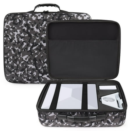 Starlink Mini Case - Waterproof Travel Case for Starlink Mini Dish Kit with Custom Compartments for Accessories and power bank Portable for RV Traveling and Camping (Camouflage)
